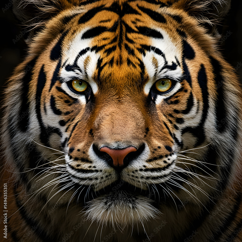 Obraz premium portrait of a tiger.
