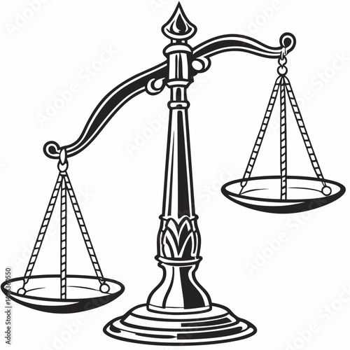 Scales of justice law legal balance symbol