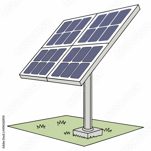Solar panel energy renewable clean power source