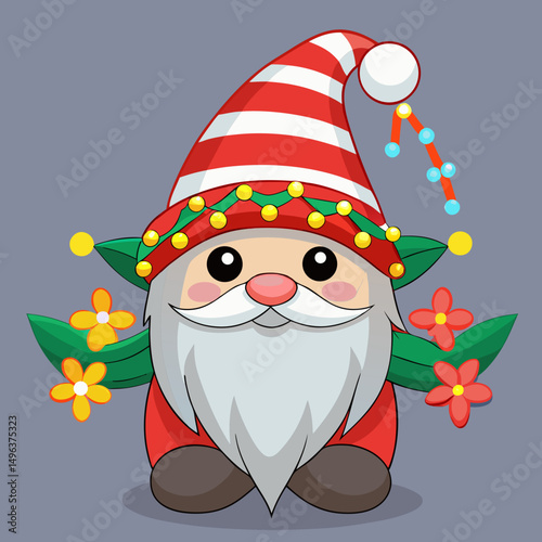 clown with a hat