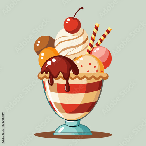 ice cream illustration