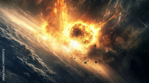 asteroid impact on earth 6 million years ago