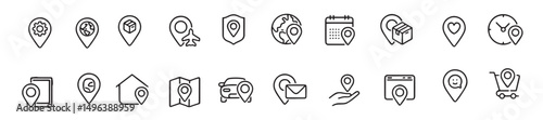 Set icons including one that says personal care