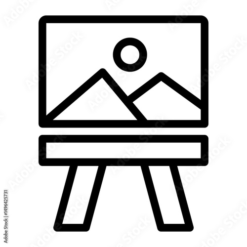 artwork Line Icon