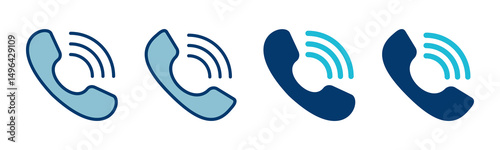 Call icon vector isolated on white background. Phone icon vector. mobile phone. telephone icon