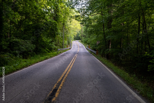 Driving in Chesterfield County, Virginia 