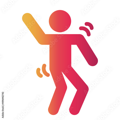 dancer Gradient icon