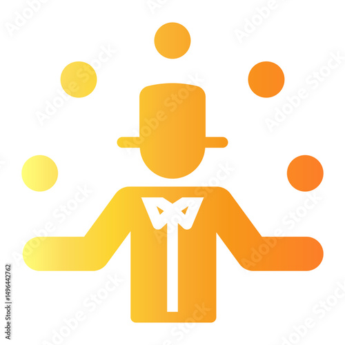 juggler Gradient icon