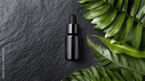 Eco-conscious beauty vial - sustainable serum, green skincare, pure formulation, natural essence, ethical advancement, botanical ingredients, mindful innovation, clean beauty, conscious care.