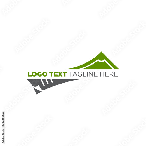 Money logo design template. Trendy style, vector eps 10