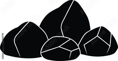 stones vector icon.SPA and beauty icon, health collection, beauty procedures vector graphic, relaxing treatments vector icon, spa sign.
