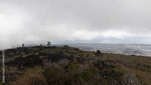 lava field in hawaii