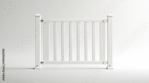 Wallpaper Mural White gate, simple design Torontodigital.ca