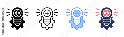 Approach icon sheet multiple style collection