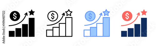 Incentives icon sheet multiple style collection