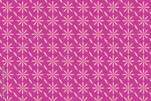 seamless pattern with pink flowers illustration abstract background textile  