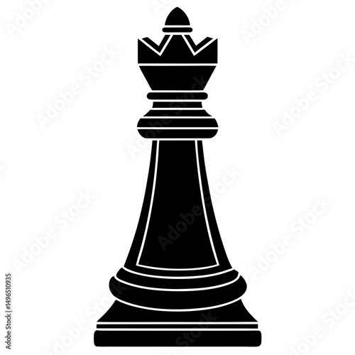 black chess king