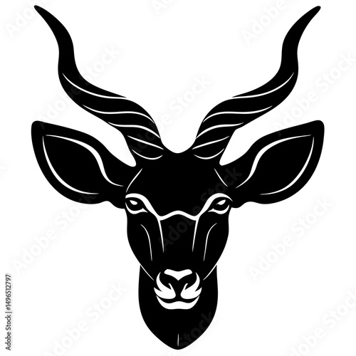 deer head vector