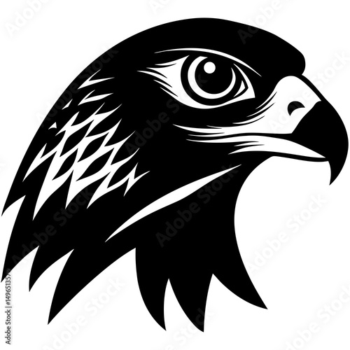 eagle head vector