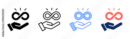 All Inclusive icon sheet multiple style collection