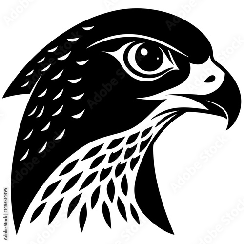 eagle head vector illustration