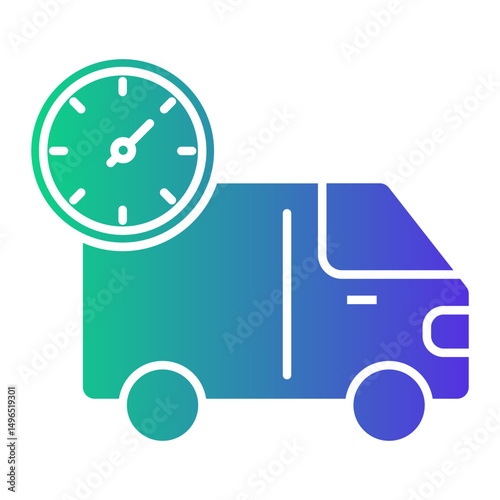 delivery Gradient icon