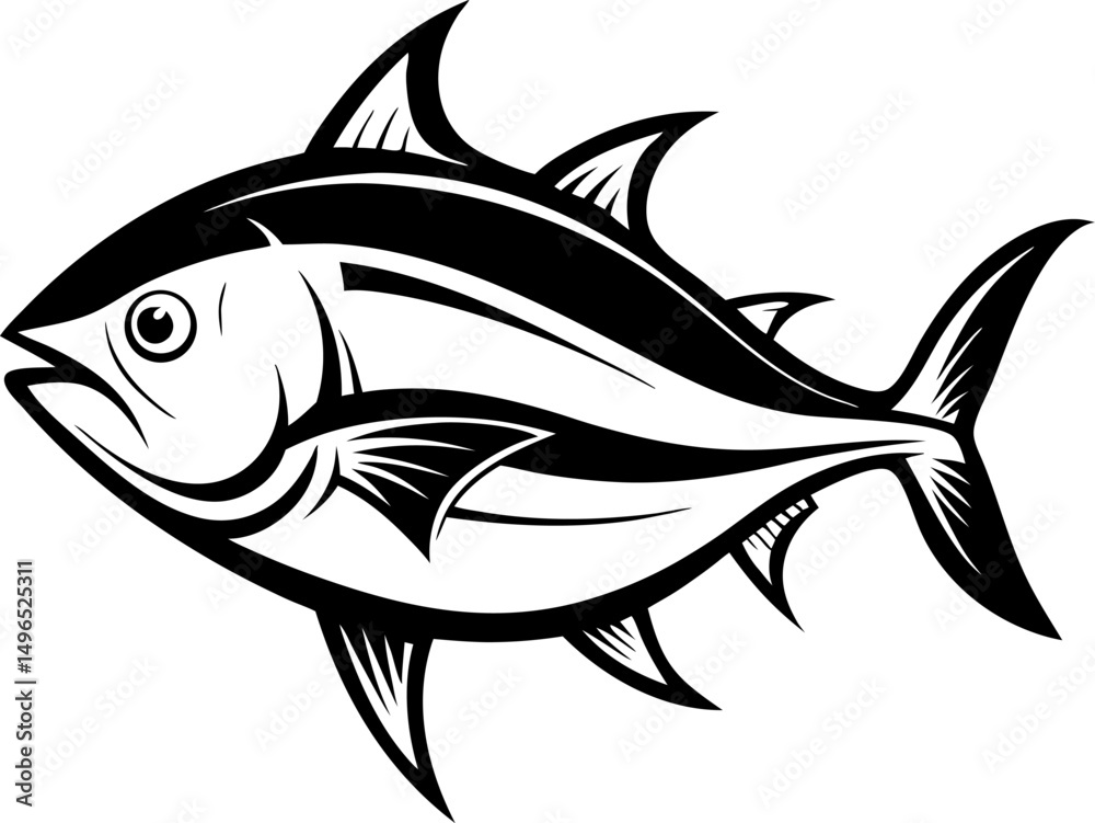 Fototapeta premium fish vector illustration