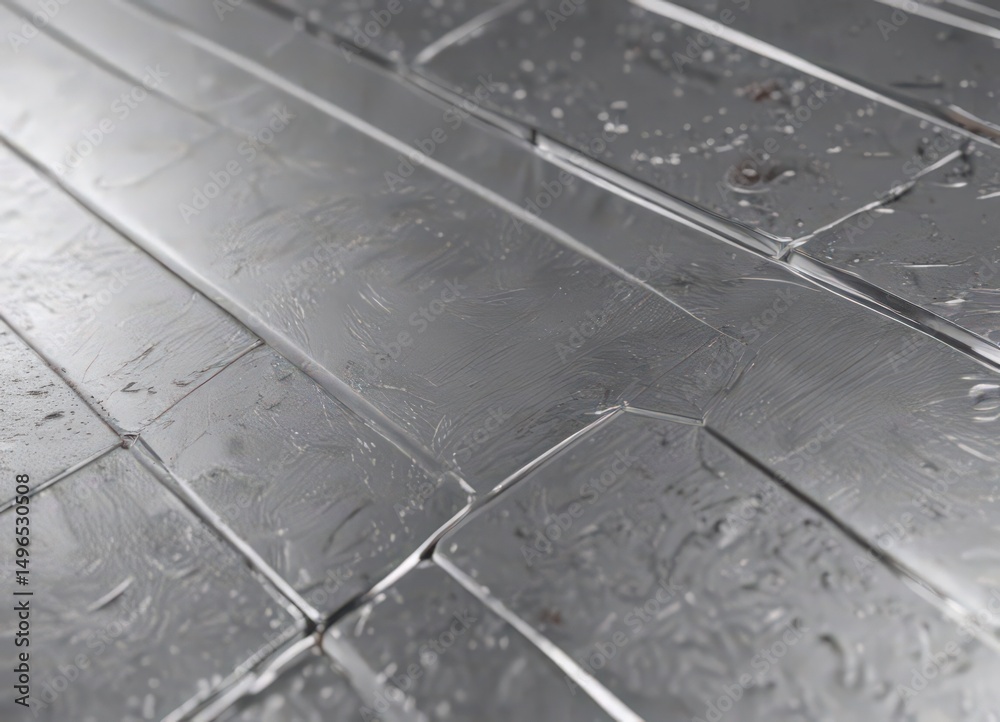 Fototapeta premium Intricate silver metallic texture, highly polished surface, industrial design , ornate, surface, machinery