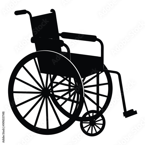 wheelchair vector illustration