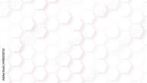 Abstract cube hexagon shape background. Vector banner design. Hexagons pattern. Geometric abstract background with simple hexagonal elements. 