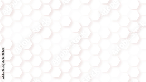 Abstract cube hexagon shape background. Vector banner design. Hexagons pattern. Geometric abstract background with simple hexagonal elements. 