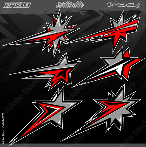 Automotive and sports sticker