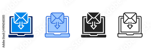 Receive  Icon Set Different Style Collection 