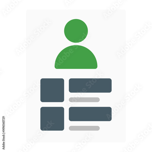 work experience. This is a vector single icon with a flat style. Suitable for any purpose, such as website design, mobile app design, logo design, pattern design, etc.