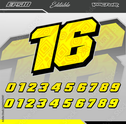 Automotive and sports sticker