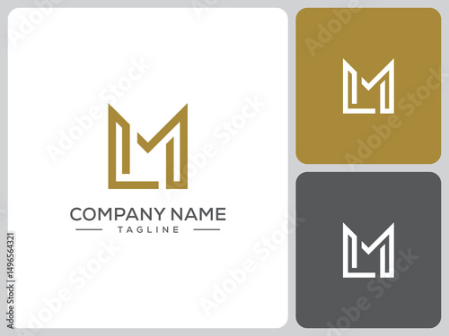 LM logo vector design