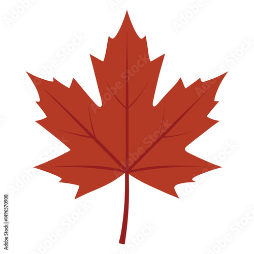 red maple leaf