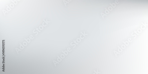 Modern silver foil background with metal mirror texture. Chrome gradient surface with light gloss design