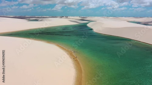 Wallpaper Mural Lencois Maranhenses Skyline In Santo Amaro Maranhao Brazil. Beautiful Lagoons That Form In The Sand Dunes After The Rainy Season. Paradise Landscape Peaceful Stunning. Peaceful. Santo Amaro Maranhao. Torontodigital.ca