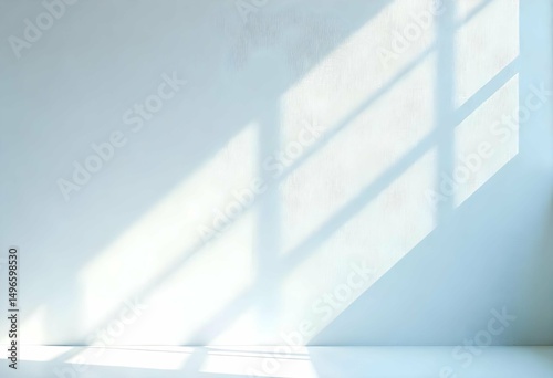 Minimal white canvas background with subtle texture, soft natural light falling from one side, aesthetic studio style, clean and calming visual, high-resolution
