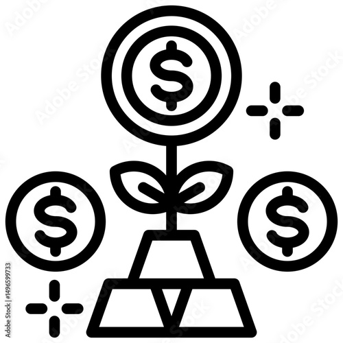Return On Investment Icon