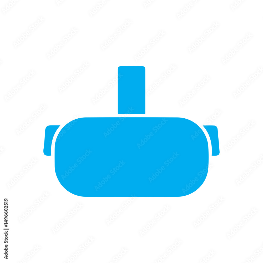 Fototapeta premium Virtual reality colored icon