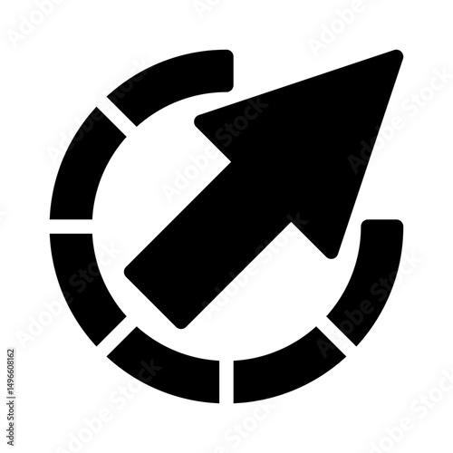 loading glyph icon