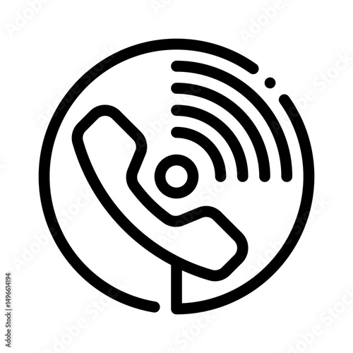 contact line icon