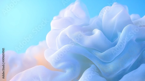 White Fabric Abstract