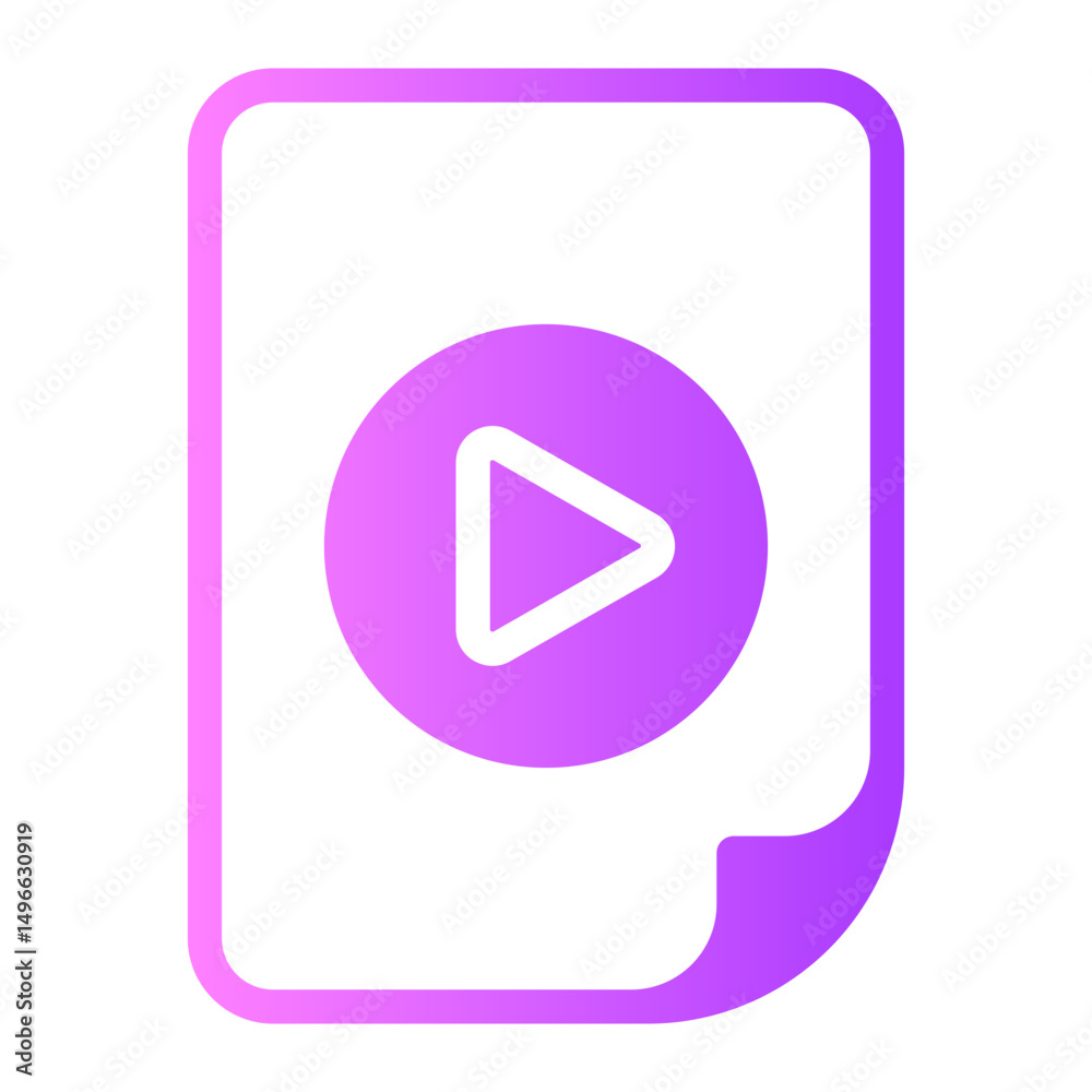 file gradient icon file gradient icon