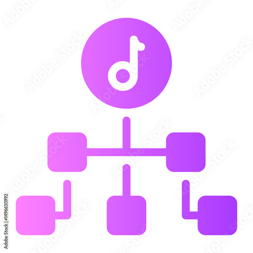 organization gradient icon