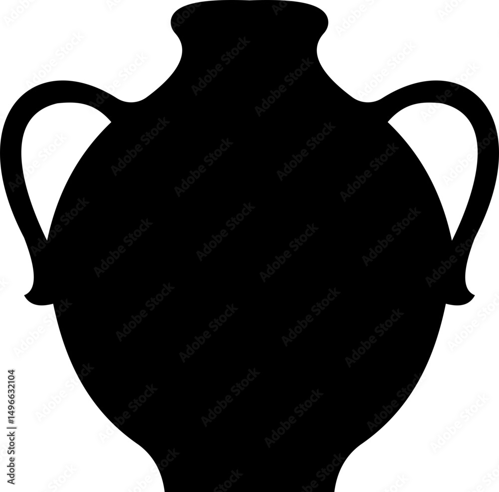 Ancient ceramic vessel icon, ancient amphora and cosmic element for artistic inspiration showcasing intricate craftsmanship and historical significance for educational use, on transparent background Ancient ceramic vessel icon, ancient amphora and cosmic element for artistic inspiration showcasing intricate craftsmanship and historical significance for educational use, on transparent background