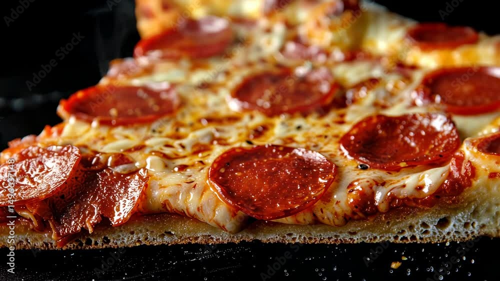 A Delicious Slice of Pepperoni Pizza A Delicious Slice of Pepperoni Pizza