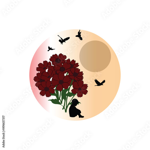 Afternoon vector